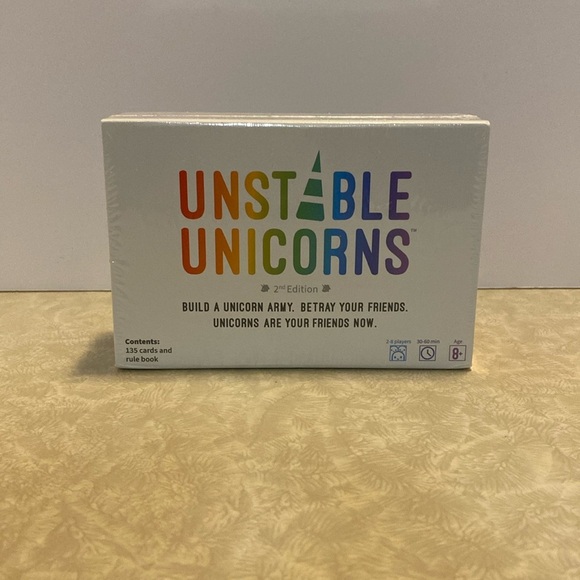 NEW Unstable Unicorns Card Game Board Game Party Game for Adults Teens‎ Family - Picture 1 of 6